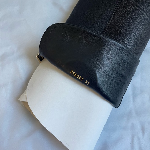 GUCCI Over The Knee Black Leather Boots w/Box EUR 37 | US 6 | UK 4 | hardly worn - Picture 16 of 16